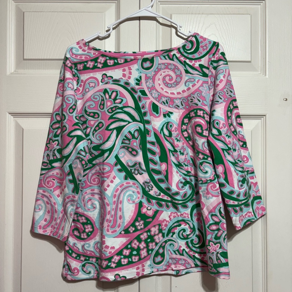 Talbots Floral Women's Top